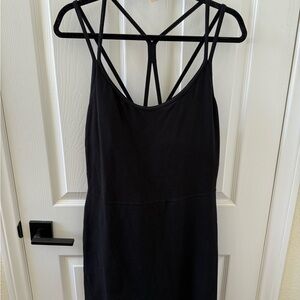 Old Navy Black Strappy Mini Dress